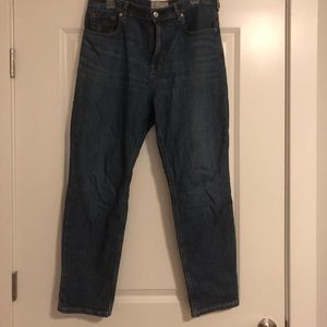 Everlane high rise straight denim sz 32 like new